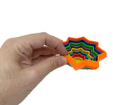 Colorful Magic Circle Fidget Toy - 1 Dozen