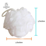 Loofah Lord Small White Loofah 24 Pack