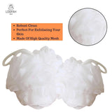 Loofah Lord Small White Loofah 24 Pack