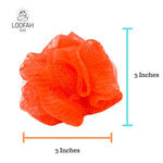 Loofah Lord Small Red Loofah 12 Pack