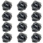 Loofah Lord Small Black Charcoal Loofah 12 Pack