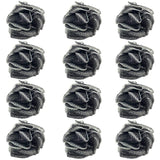 Loofah Lord Small Black Charcoal Loofah 12 Pack