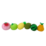 Assorted Fruit Fun Squishy Sensory Fidget - 1 Dozen