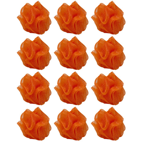 Loofah Lord Small Orange Loofah 12 Pack