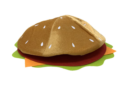 Peri Vallon Hamburger Costume Hat